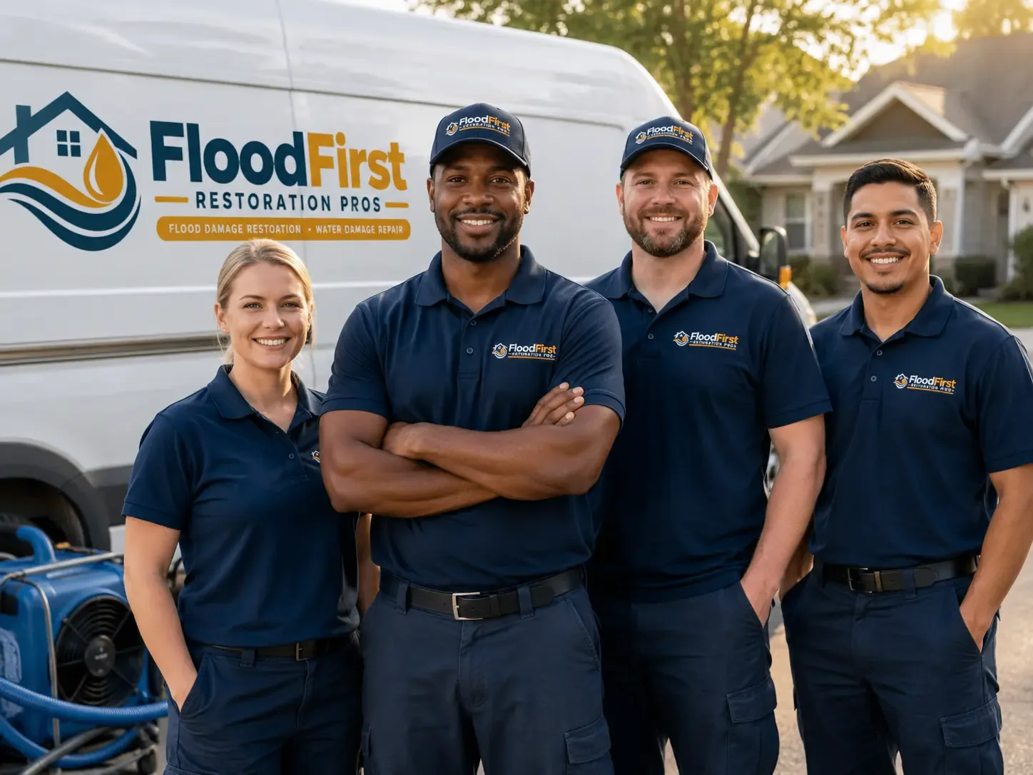Flood Damage Restoration company in Tivoli, TX
